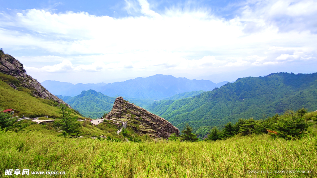 秦岭山美景