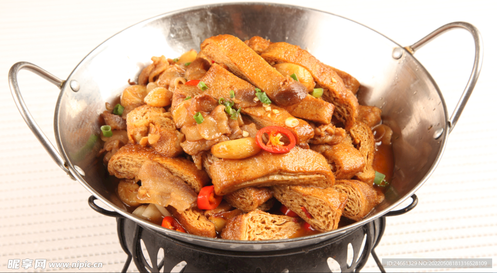 干锅豆腐