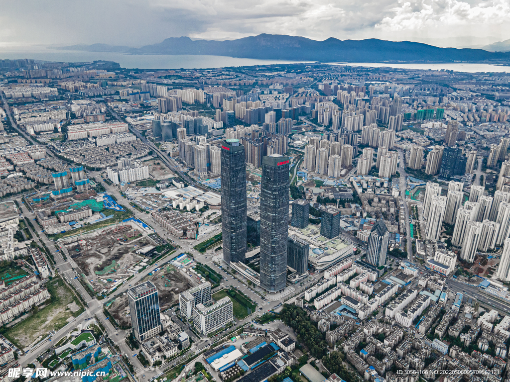 户外城市大楼
