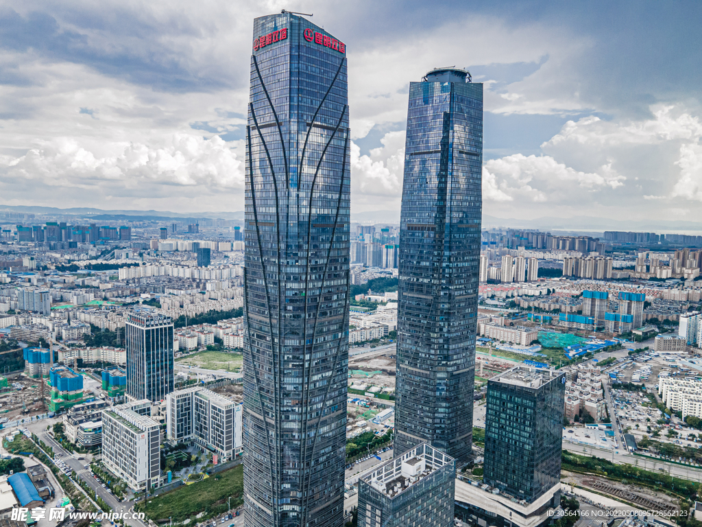 户外城市大楼