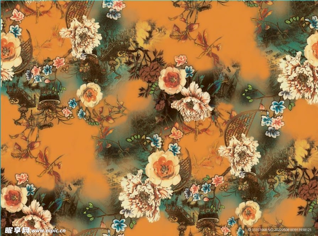 手绘花