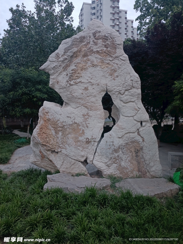 公园石碑
