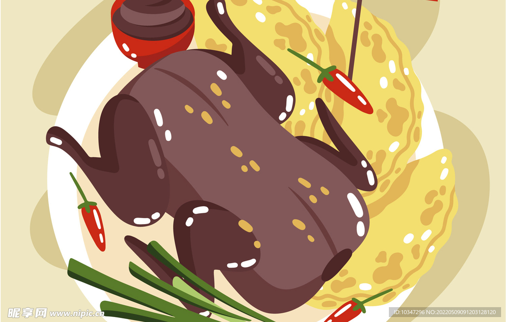 食物插画 