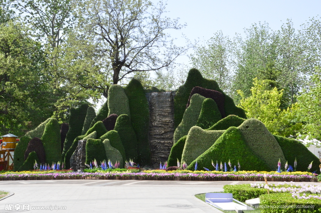 花坛风景