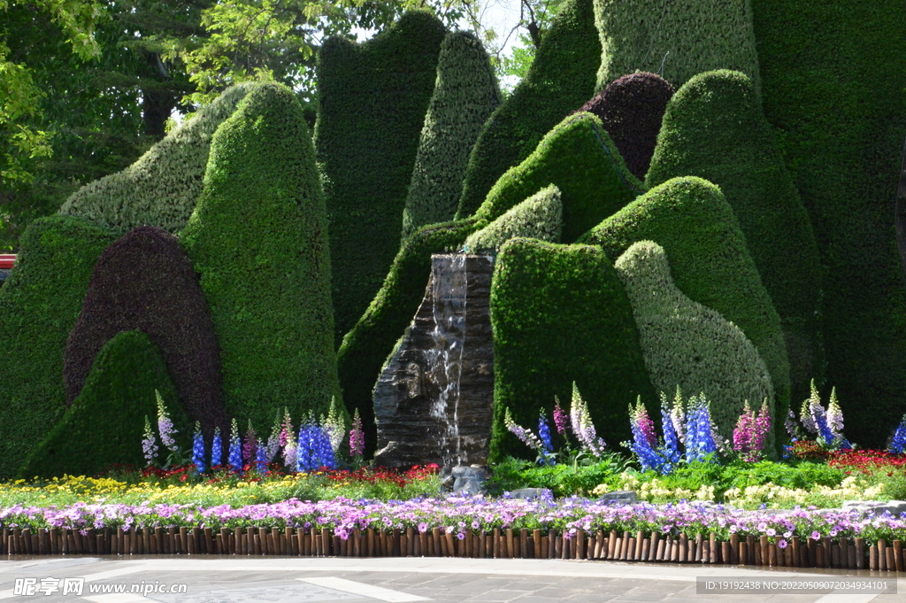 花坛风景