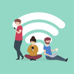 创意wifi图标