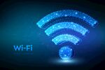 wifi背景展板