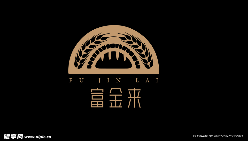 面包店logo