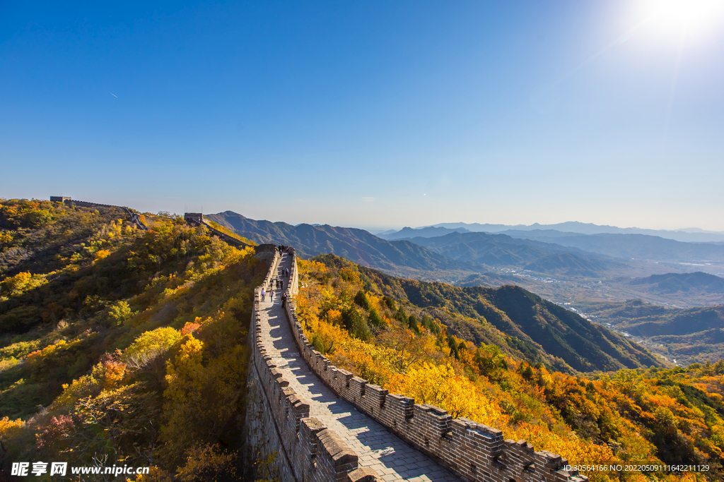 户外长城旅游景点