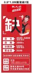 钱大妈招聘展架