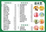 价格表