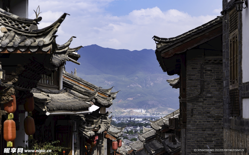 户外复古建筑