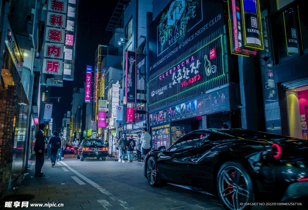 夜晚