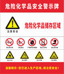 危险化学品安全警示牌