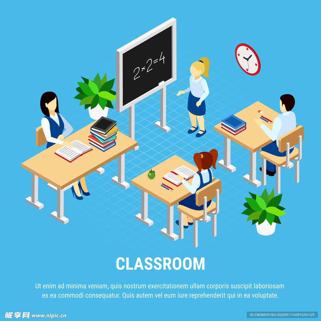 矢量卡通工作生活人物情景