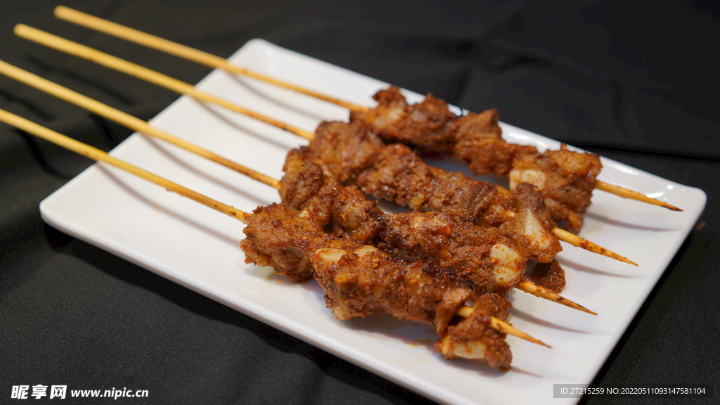  烧烤牛肉串