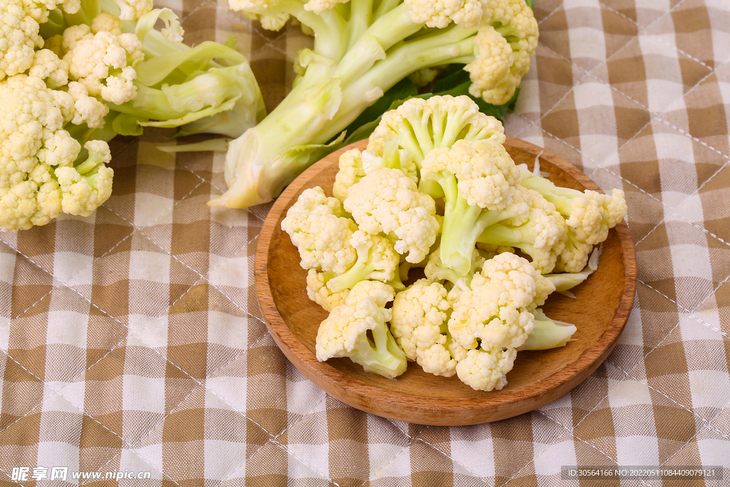 新鲜菜花食材