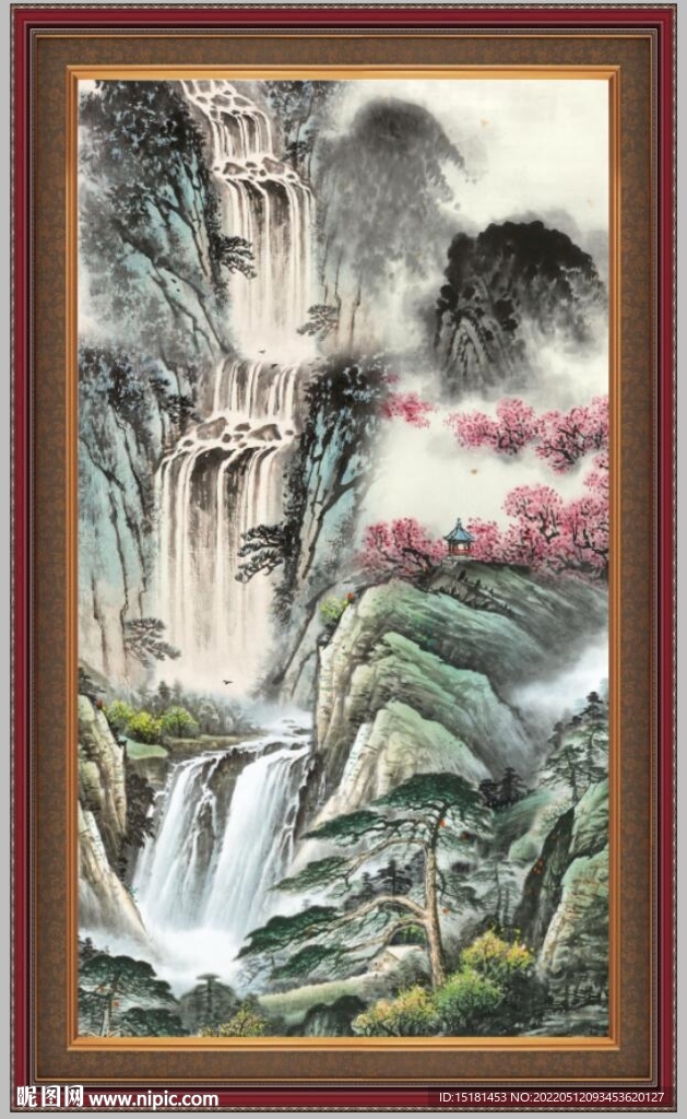 大厅山水画