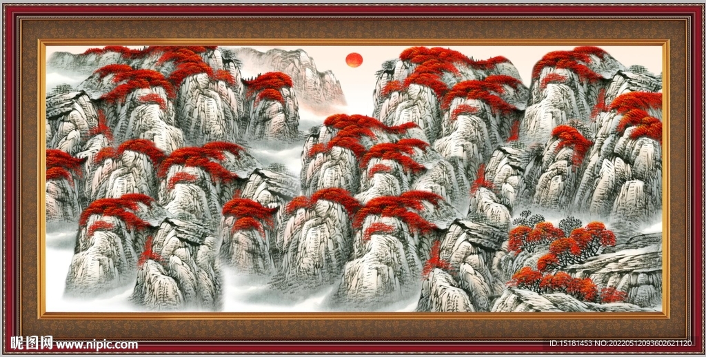 旭日东升 