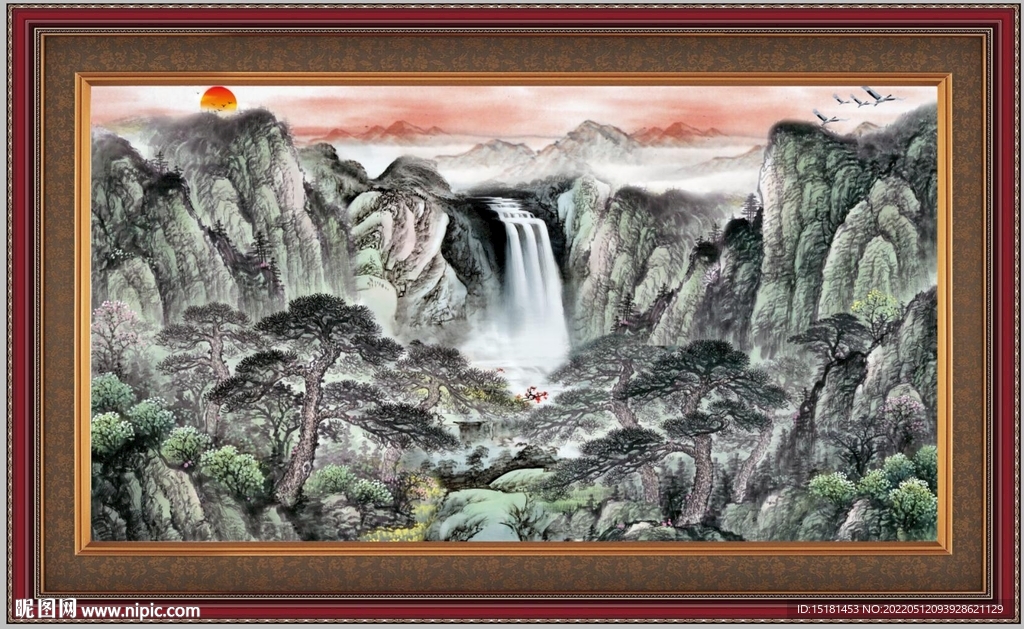 山水画 