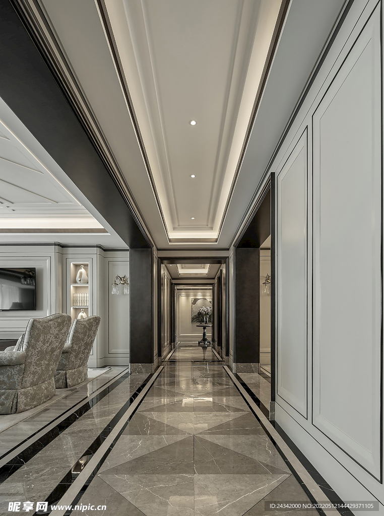 欧美风格家装实景图