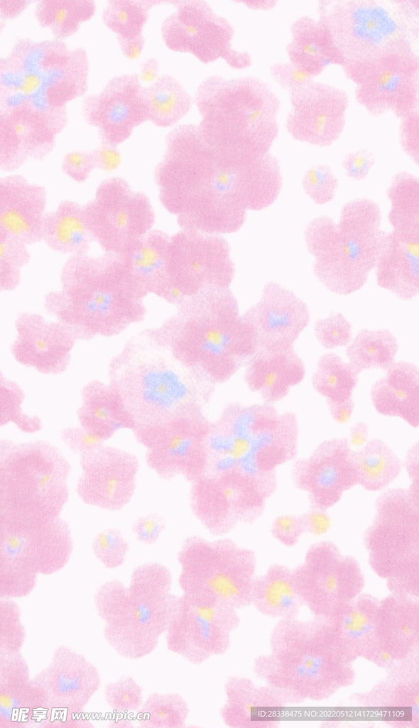水彩花