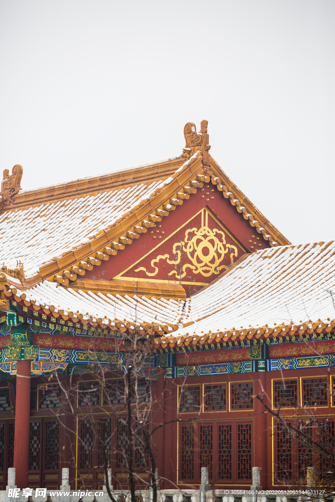 户外中式建筑