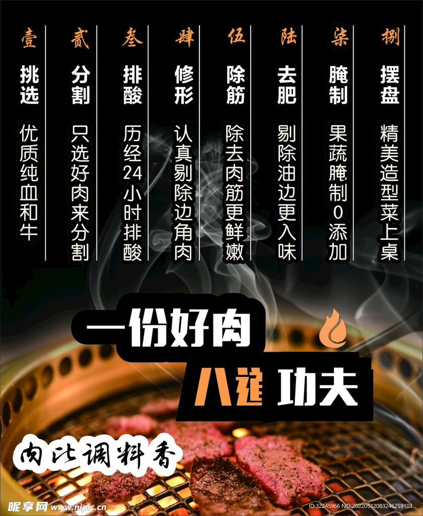 烤肉 八道功夫