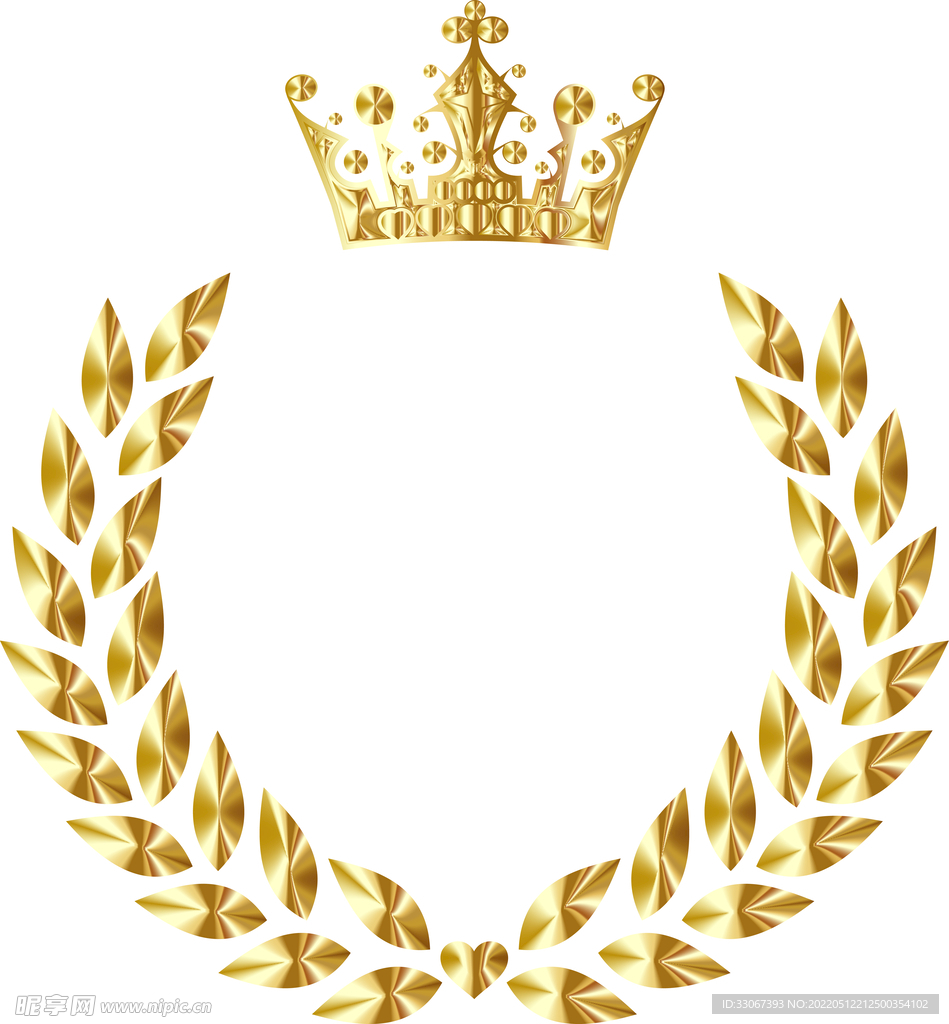 皇冠边框