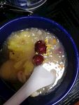 烤菠萝银耳羹