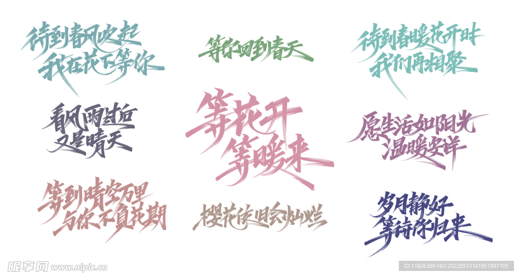 等花开 等暖来
