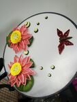 莲花衍纸作品