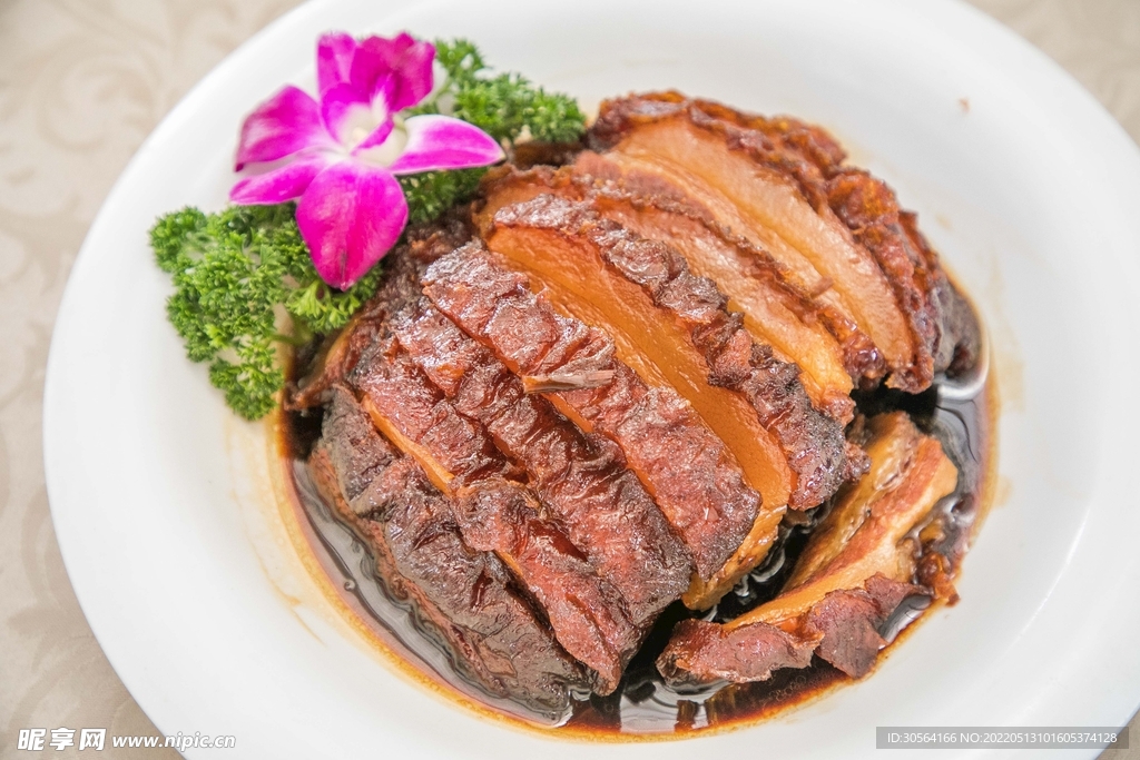 梅菜扣肉美食