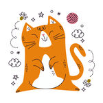 猫咪插画