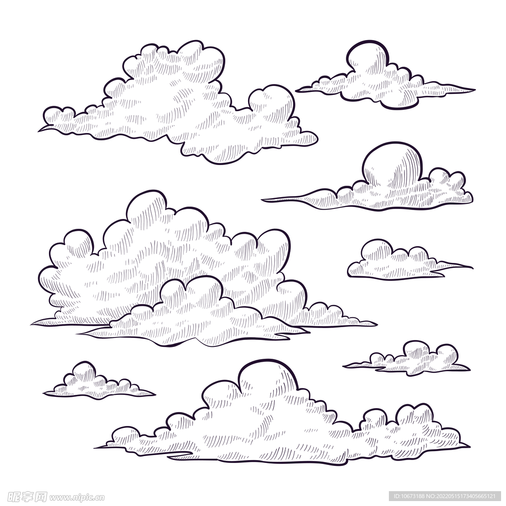 各种云朵