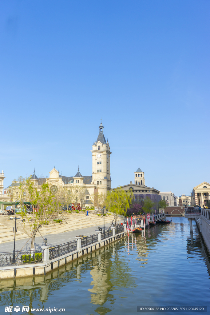 户外城市旅游建筑