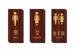 厕所标识牌