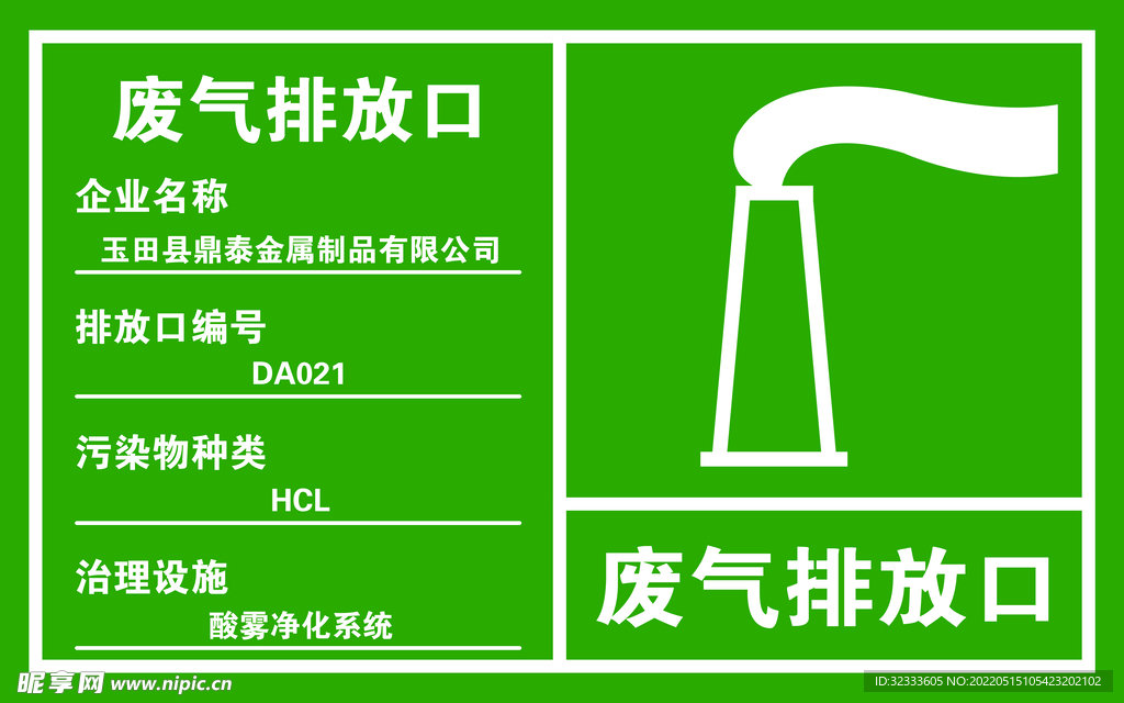 废气排放口