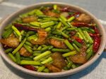 蒜苔回锅肉