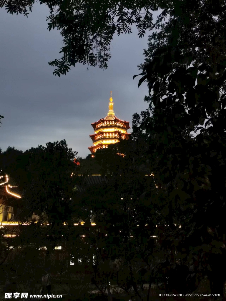 雁塔夜景