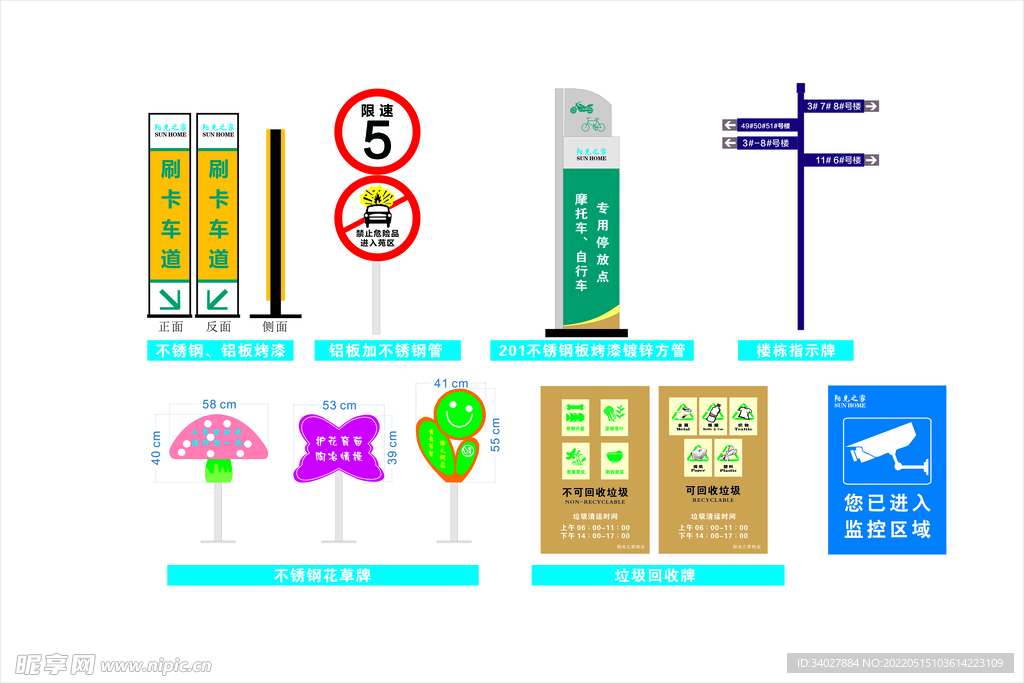 物业指示牌