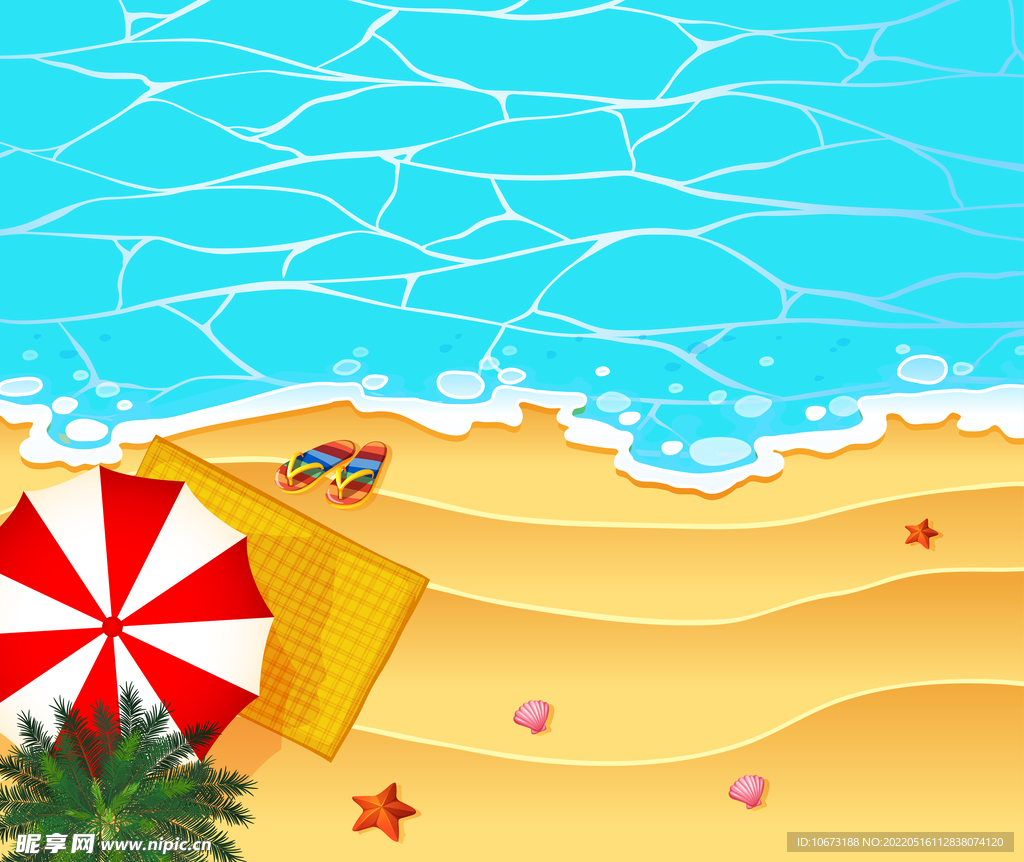 夏日沙滩壁纸