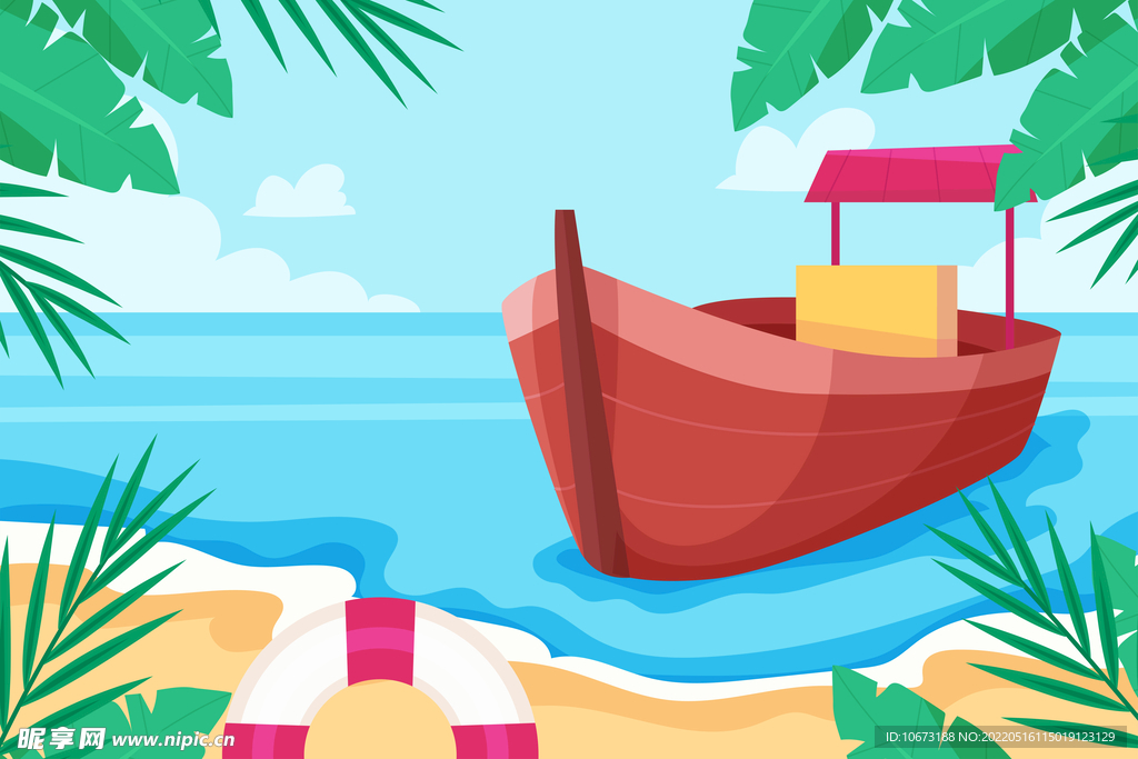 夏日背景 