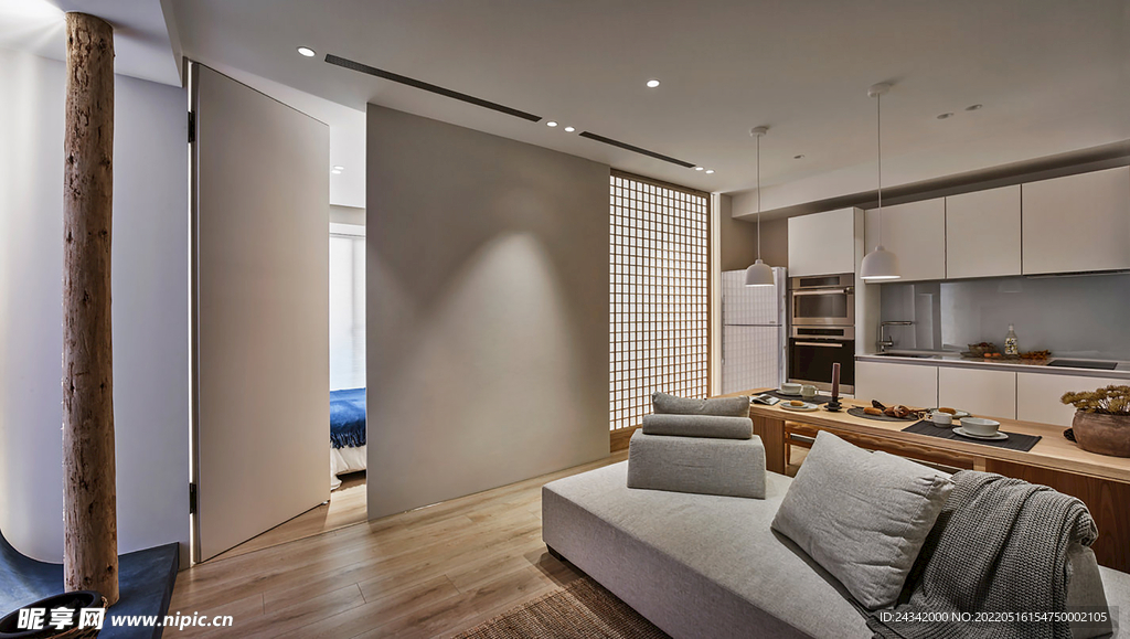 日式风格家装实景图