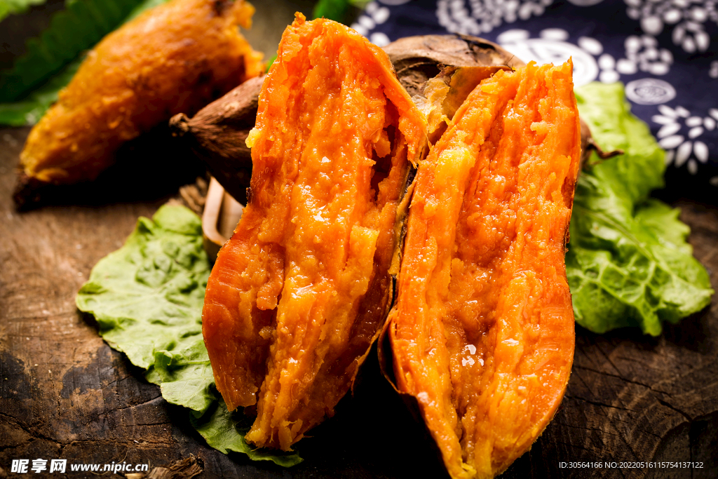 香甜红薯美食