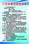 门式起重机应急预案