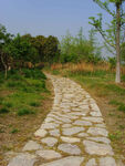 石板路 