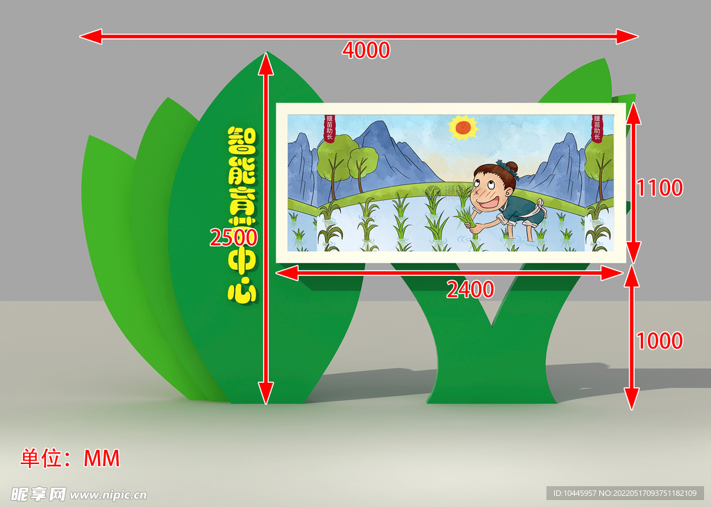 育苗中心标示标牌