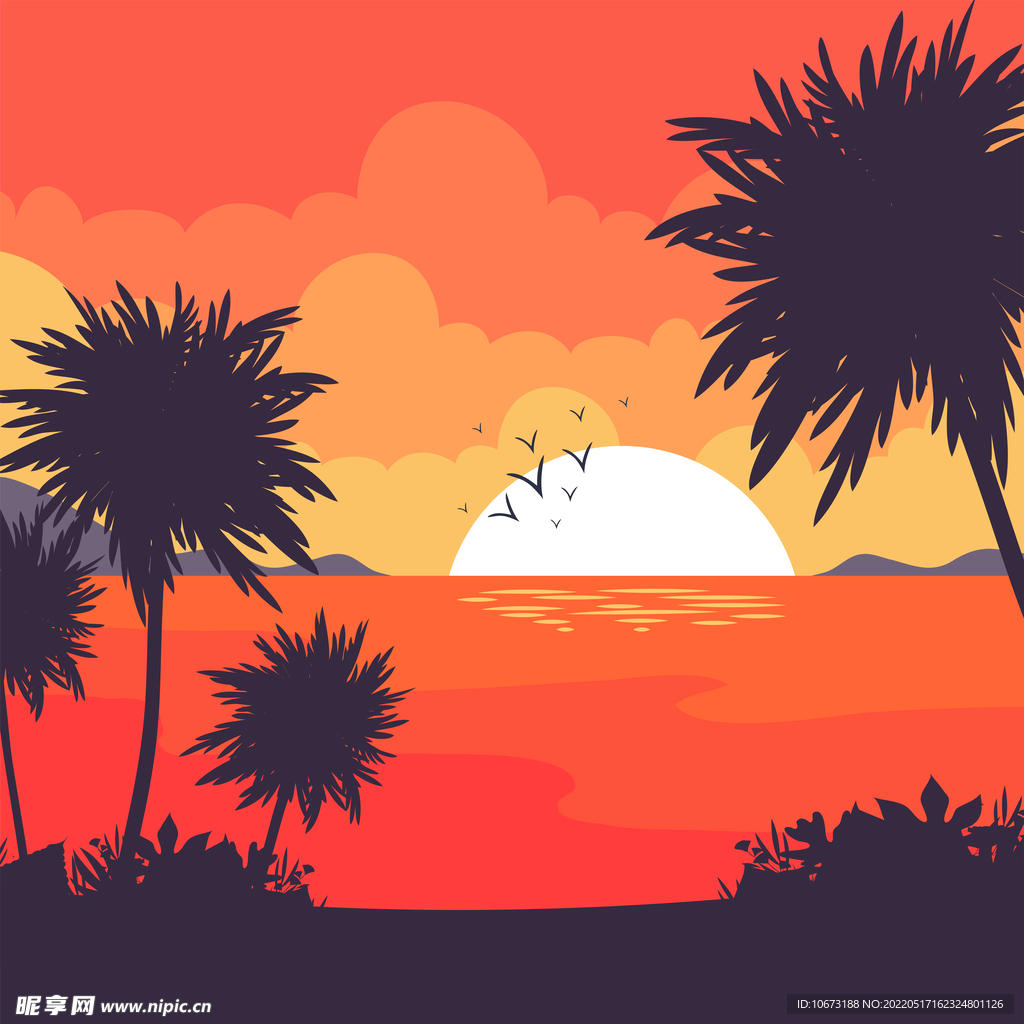 日出日落