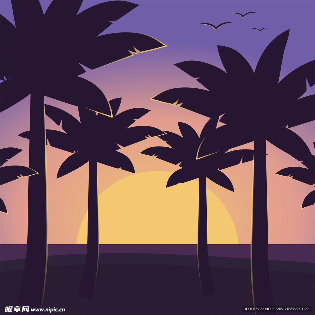 日出日落